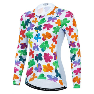 MTB Long Sleeve Shirts | Colorful Cycling Jersey | Cyclist's Corner