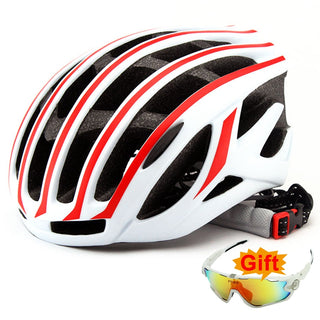 Cycling Helmet with gift glasses