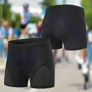 womens cycling shorts padded