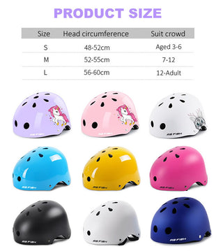 Kids Skateboard and Bicycle Helmet