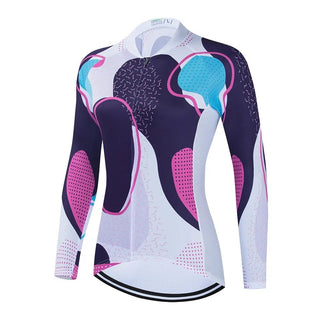 women cycling long sleeve shirt