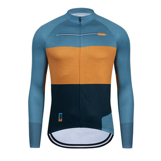 Men Cycling Thermal Long Sleeve Jersey