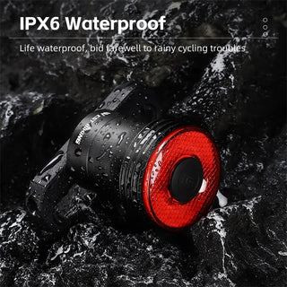 Intelligent Brake-Sensing Bicycle Rear Light – High Visibility