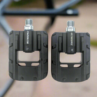 Folding Bike Pedals Foldable Anti-Skid Reflective