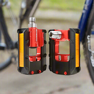 Folding Bike Pedals Foldable Anti-Skid Reflective