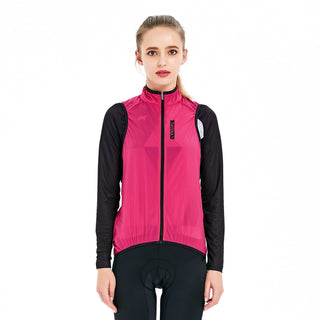 Women's Cycling Vests - Rose