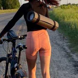 womens cycling shorts padded