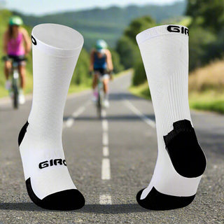 Bicycle Socks Unisex White