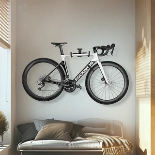 Garage bike rack
