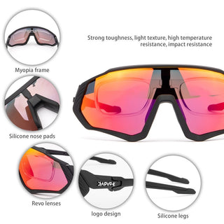 cycling polarized sunglasses mtb uv400 protection unisex