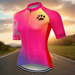 Women's Bicycle Jerseys | Round Neck Cycling Jersey | Cyclist's Corner