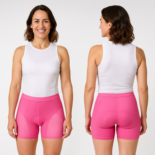 ladies cycling pants pink