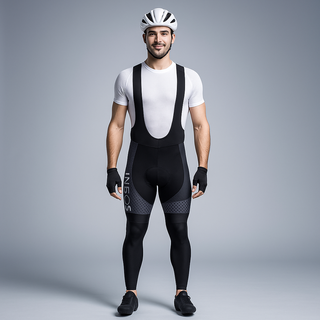 Long Cycling Bib Shorts Men