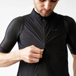 mens quick dry cycling vest windproof splash proof reflective