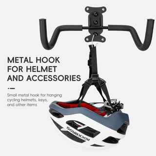 Wall-mounted bike storage
