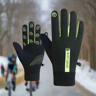 Waterproof cycling gloves female