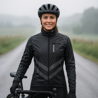 Women Cycling Jacket Black Australia